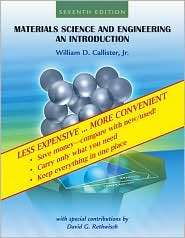 Materials Science and Engineering An Introduction, 7th Edition Binder 