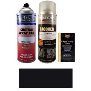  12.5 Oz. Granada Black Metallic Spray Can Paint Kit for 