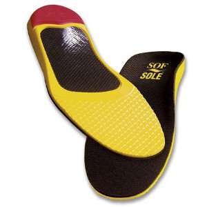 Sof Sole Graphite Orthotic Arch Support, Women 5 6.5  