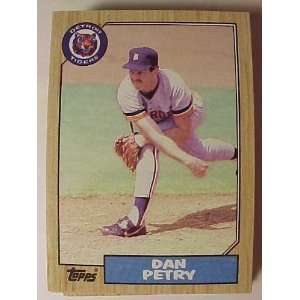  1987 Topps #752 Dan Petry
