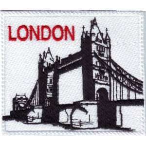  London Bridge Tower Embroidered Sew on Patch Everything 