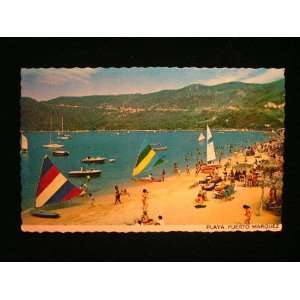   Marquez Beach, Acapulco, Mexico 70s Postcard not applicable Books