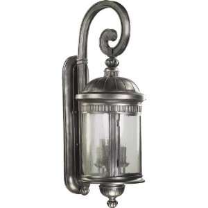 Quorum International 7225 6 91 6 Light Outdoor Wall Lantern   Silver 