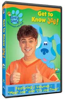   Blues Clues Get to Know Joe by Nickelodeon  DVD