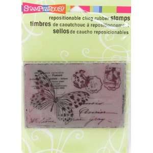  Scrapbooking cling butterfly post Arts, Crafts & Sewing