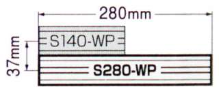 Wide PC 280mm Straight Track S280 WP   Tomix 1732  