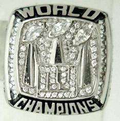 2007 2008 New York Giants Super Bowl Championship Ring sz 13  