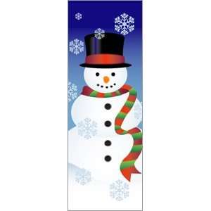  30 x 84 in. Holiday Banner Snowman