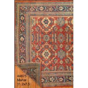  7x11 Hand Knotted Mahal Persian Rug   710x112