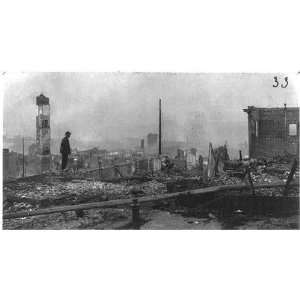  Chinatown,San Francisco,CA,earthquake ruins,1906