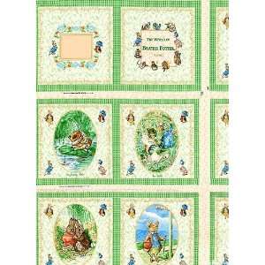  45 Wide Beatrix Potter Victorian Nursery Book Panel 
