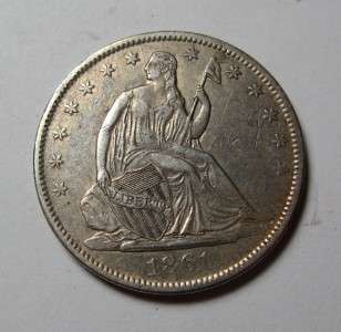 1861 O Seated Liberty Half Dollar WB 102 CSA Obverse *AU Details 