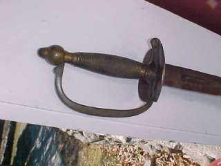 Antique Civil War Sword  