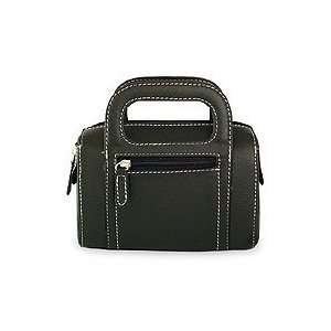 Leather handbag, Little Black Bag 