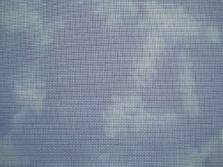 Sky Blue Dyed Cross Stitch Fabric, ALL COUNTS & TYPES  