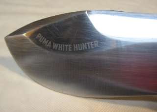 Rare Pre 64, Pre Date Code, Pre Model # Puma White Hunter Hunting 