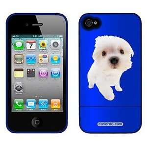  Maltese Puppy on AT&T iPhone 4 Case by Coveroo  