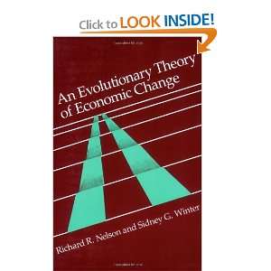   Economic Change (Belknap Press) [Paperback] Richard R. Nelson Books