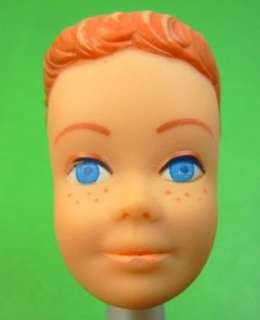 1960s Vintage Molded Hair Midge Barbie Doll Head Only  