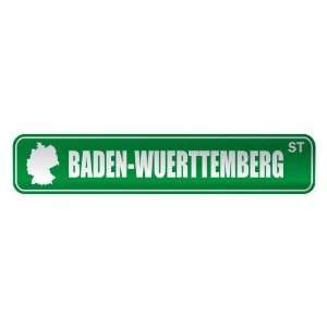   BADEN WUERTTEMBERG ST  STREET SIGN CITY GERMANY