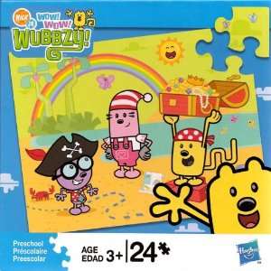  Wow Wow Wubbzy Puzzle Treasure Hunt Toys & Games