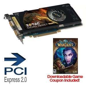    Zotac GeForce 9800 GT AMP w/ FREE Game & 3D Glas Electronics
