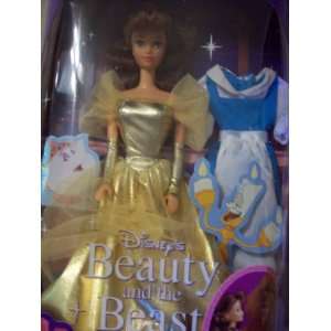  Disney Beauty and the Beast Gold Belle doll Toys & Games
