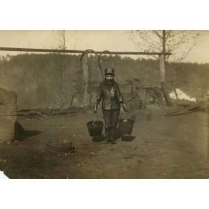  1910 child labor photo A greaser in a Coal Mine. See 1835 