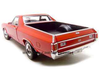 1970 CHEVROLET EL CAMINO SS RED 118 DIECAST MODEL  