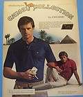 1980 CAMEL CIGARETTES CLOTHING COLLECTION AD PRINT ART