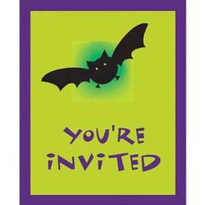  Halloween Squares Invitations 8ct Toys & Games
