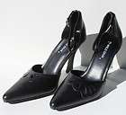 Wild Diva Black Dress High Heel Slingback Womens Shoes (Retail $70)