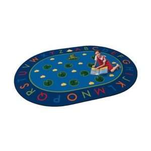  Hip Hop ABC Carpet   (Oval 83 x 118) Toys & Games