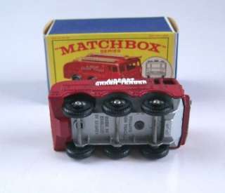 MATCHBOX LESNEY 63 AIRPORT CRASH TENDER, 1963, MIB  