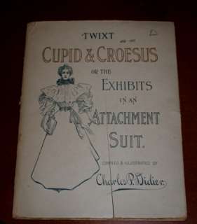 1896 EDITION Charles Didier CUPID & CROESUS Illustrated  