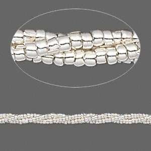  #9118 Bead, Hill Tribes fine silver, 1x1mm round. Sold per 