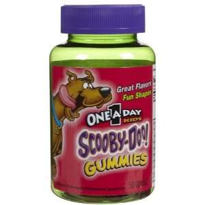  One A Day Kids Scooby Doo Gummies, Assorted Fruit Flavors 