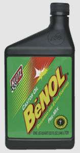 Klotz Benol Racing Castor 2 Stroke Engine Oil 16 Ounce  
