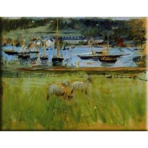   of Fecamp 30x23 Streched Canvas Art by Morisot, Berthe