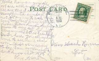 US   1910 Postcard   Deltaville, VA.  