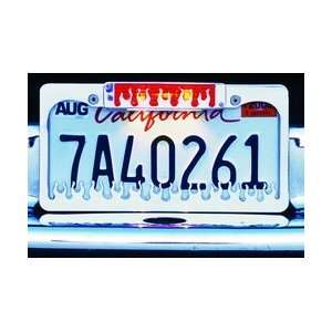  All Sales 94115LPP License Frame with Third Brake Light 