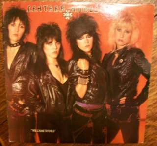LEATHER ANGEL We Came To Kill RARE EARLY 80S LP   NM  