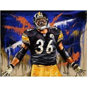  Jerome Bettis #2 Pittsburgh Steelers 11 X 14 Giclee 