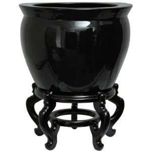    BLK Fishbowl in Black Size 16 H x 14 W x 14 D 