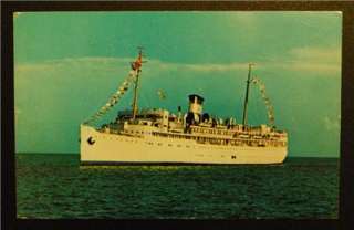 SS Yarmouth Saint Cloud Florida Vintage Postcard 1965  
