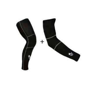  GS Thermal Winter Cycling Leg & Arm Warmers 118 Sports 