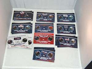2008 HOUSTON TEXAN SCHEDULE OF EVENTS & PLAYBOOKS NEW FOR ALL HOME 