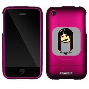  Smiley World Goth on AT&T iPhone 3G/3GS Case by Coveroo 