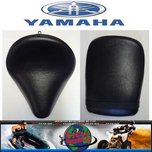 YAMAHA 2 PIECE SEAT BLACK XVS1100 1100 VSTAR XVS V STAR CLASSIC OEM 