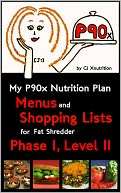 My P90x Nutrition Plan Menus CJ Xnutrition